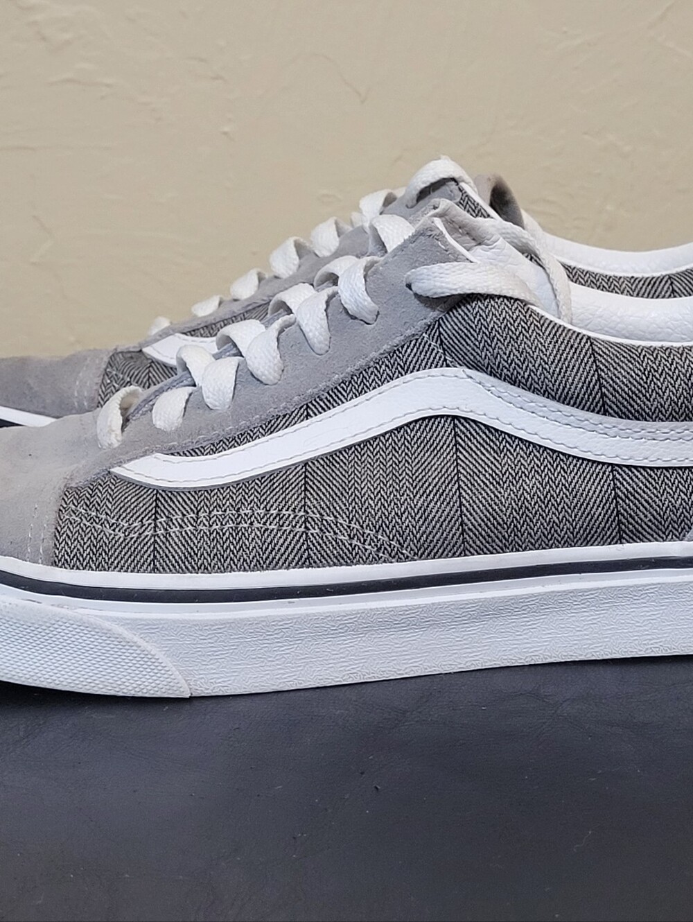 Vans old Skool Herringbone sneakers in size 7 - Picture 3 of 7